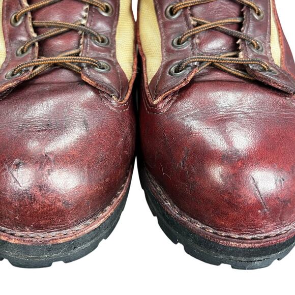 Vintage Rare Danner X Eddie Bauer 1985 Light Red Hiking Boots Size 10.5 EE main image 6